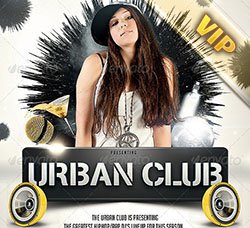 酒吧迪吧海报：Urban Club Flyer2